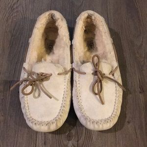 UGG Off White Moccasins